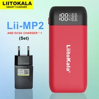 2022 liitokala lii mp2 18650 21700 chargerpower bank qc3 0 inputoutput digital display fast charging