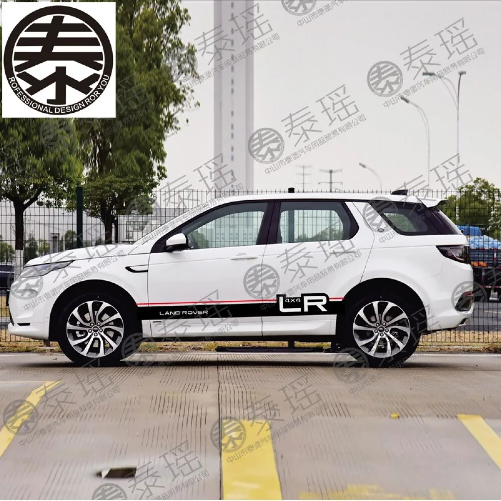 

Модифицированная Автомобильная наклейка Jaguar Range Rover Discovery sport version, наклейка на дверь с царапинами, Спортивная Личная наклейка