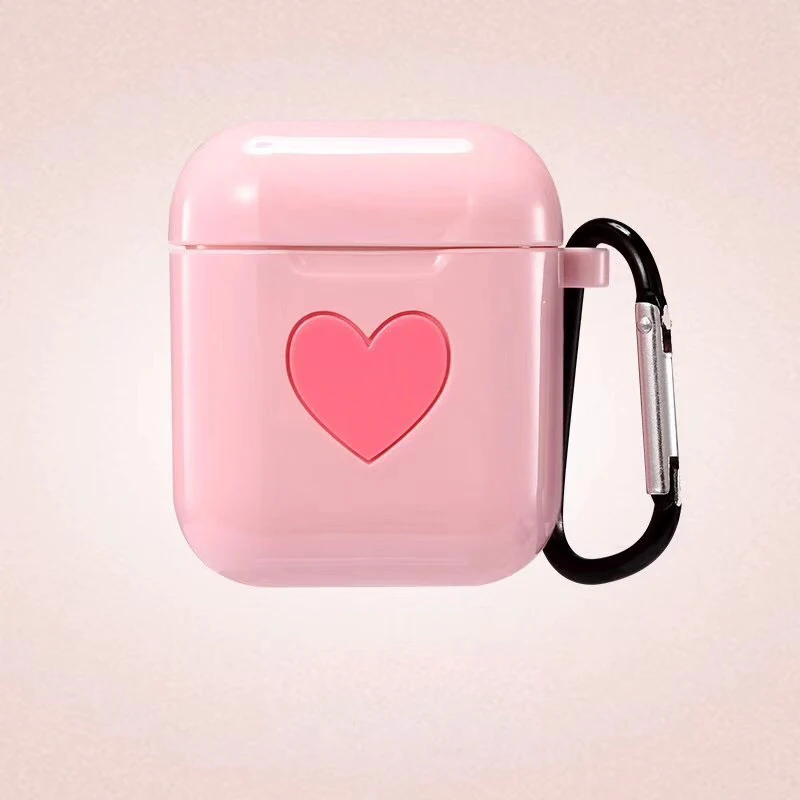 Чехол для наушников Love Airpods1 силиконовый чехол с крутым логотипом