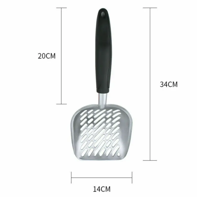 Новейшая модель Наполнитель для кошачьего туалета Совок металла и Пластик