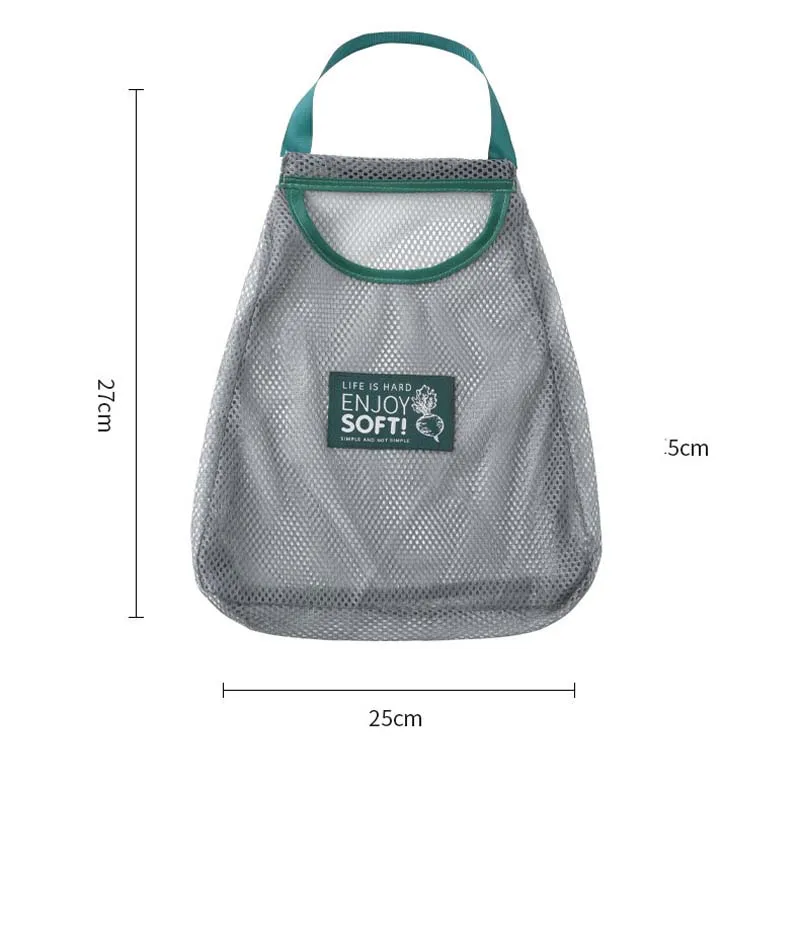 Hanging Vegetables Shopping Storage Bags Shopper Tote Mesh Net Woven Cotton Washable Shoulder Bag Home Kitchen Hand Totes | Дом и сад
