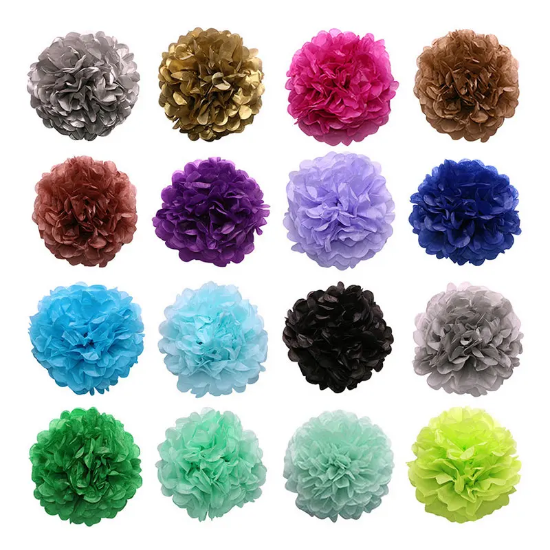 1 шт 4 16 дюймов яркие бумажные цветы шар День Святого Валентина/Дети флаги для