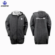 Novo 3mm das mulheres dos homens neoprene com capuz blusão wetsuit mergulho terno manter quente banho para snorkeling pesca natação (2)