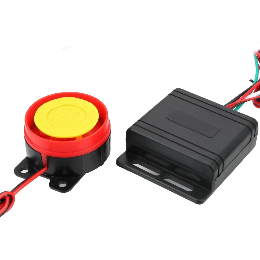 

1 комплект 12 В Противоугонная система сигнализации дистанционное управление брелок для мотоцикла велосипеда умная сигнализация аксессуар...