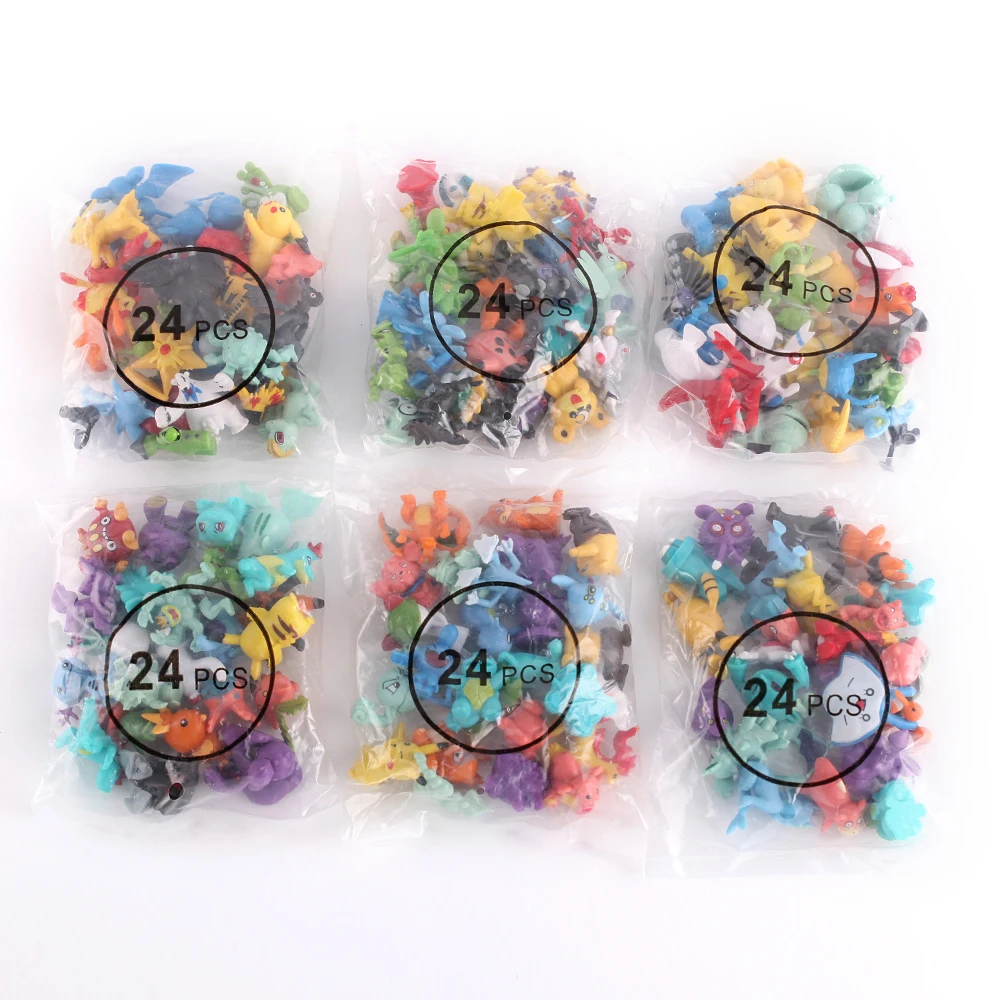 

New Arrival Multicolor 7CM Pet Elf Ball Pokemones Pokeballs With 2-3Cm Figures Toys Can Dream Bedroom Furnishings For Kids