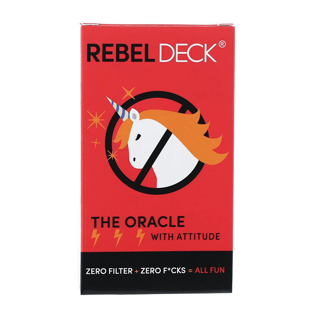 Oracle REBEL колода карт Таро доски палубы игры Palying карты для Вечерние игры|Карточные