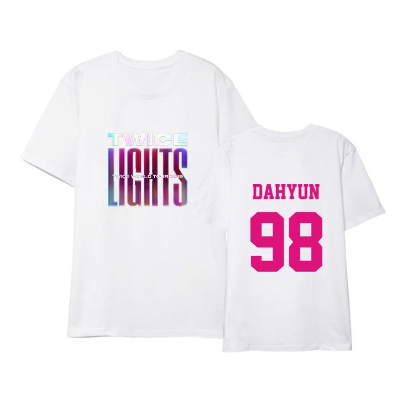

Kpop T-shirt WORLD TOUR 2020 Concert With The Same Paragraph Short-sleeved Loose Men And Women Summer Dropshipping