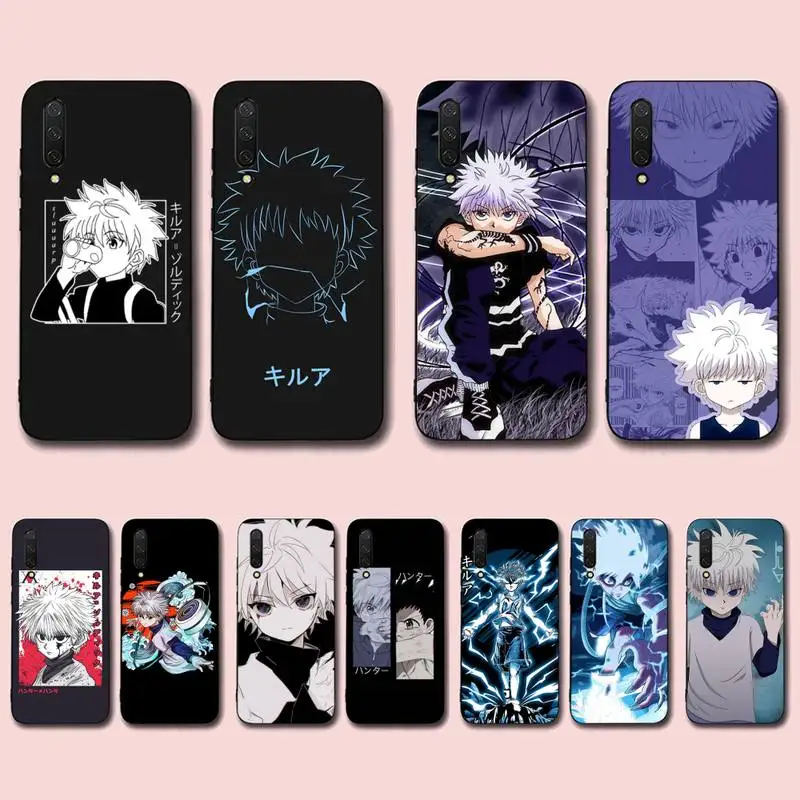 

TOPLBPCS Hunter X Hunter Killua Zoldyck Anime Phone Case for Xiaomi mi 5 6 8 9 10 lite pro SE Mix 2s 3 F1 Max2 3