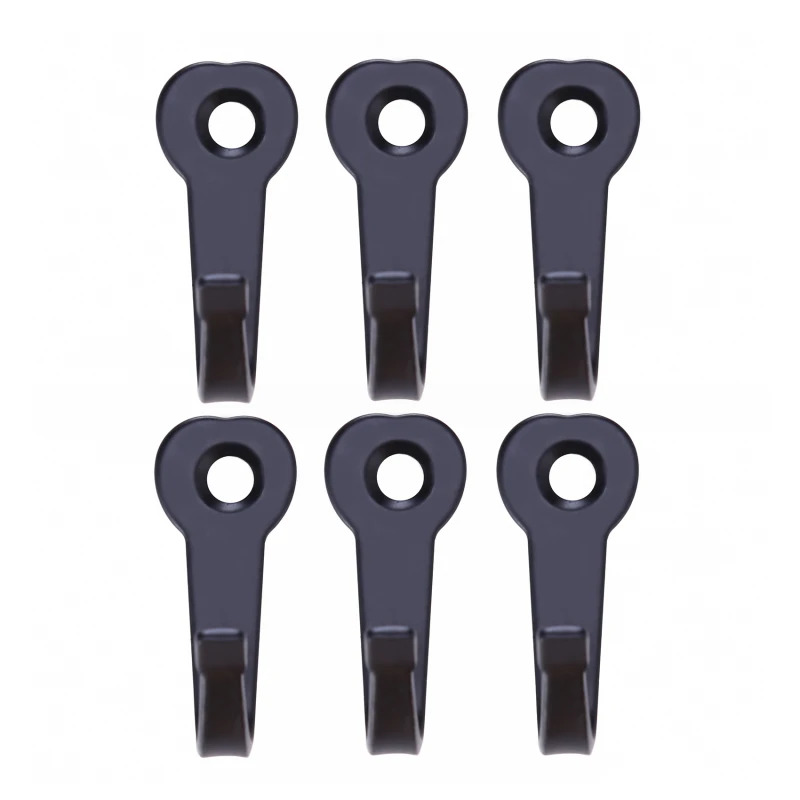 

10 Pcs Waterproof Kitchen Bathroom Office Wall Hooks Self Adhesive Reusable Seamless Living Room Hooks High Quality Clothes Hook