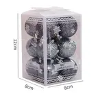 12 шт. разноцветные Рождественские шары, украшения для рождественской елки, шары, рождественские украшения, подвесные Подвески д