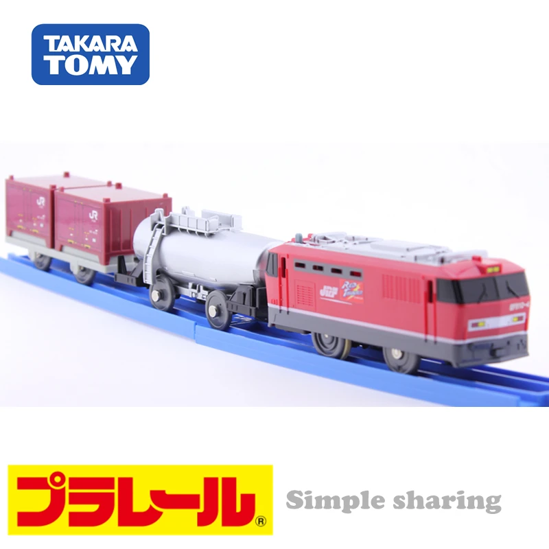 Takara Tomy Pla Rail Plarail S 39 EF 510 красный гром железнодорожный поезд моторизованный