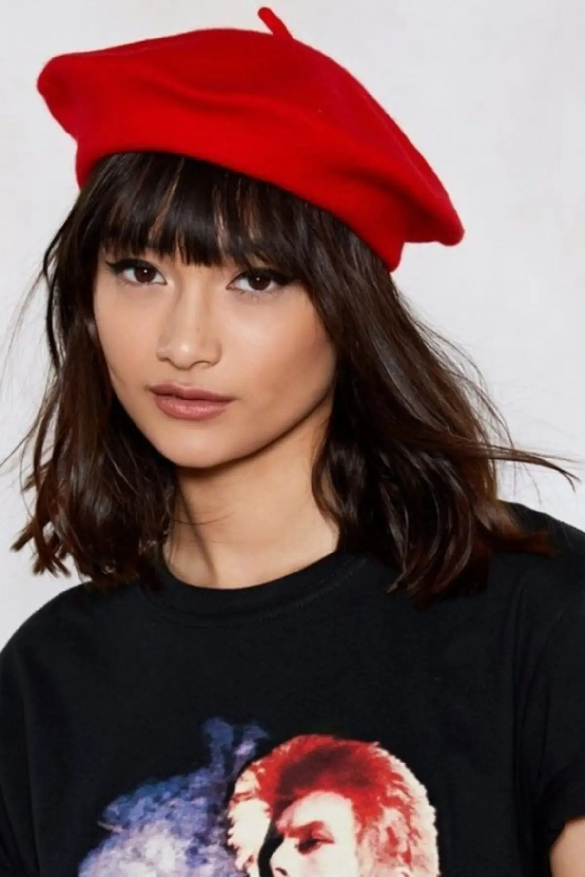 

Red French Painter Felt Beret