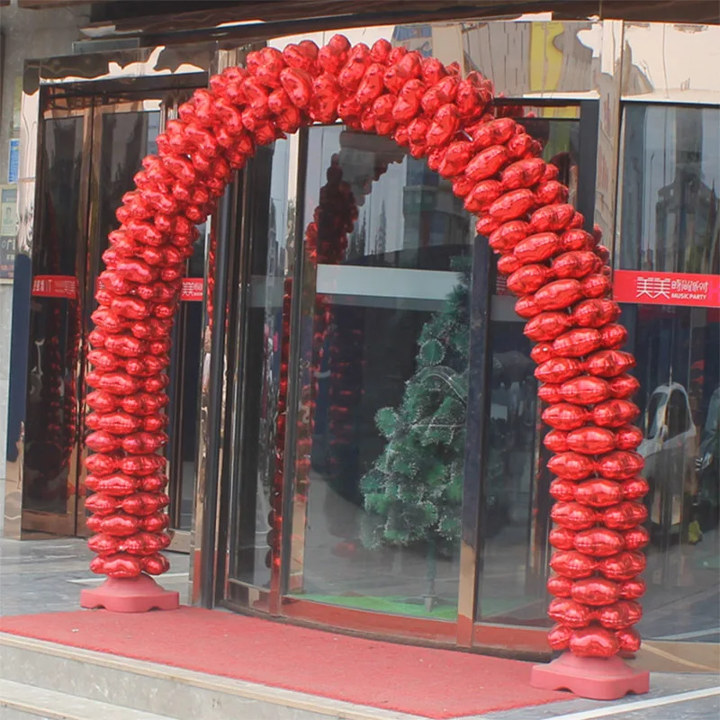 Свадебные дома День рождения Рождество вечерние фон стенд Арка украшение ПВХ