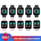 Смарт-часы D20 Y68 для мужчин и женщин, обновленные спортивные умные часы с пульсометром, с поддержкой фото и музыки, для ios и Android