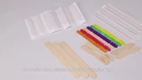 114mm ice spoon sticks manufacturers supply disposable ice spoon wooden ice cream stick with packaging