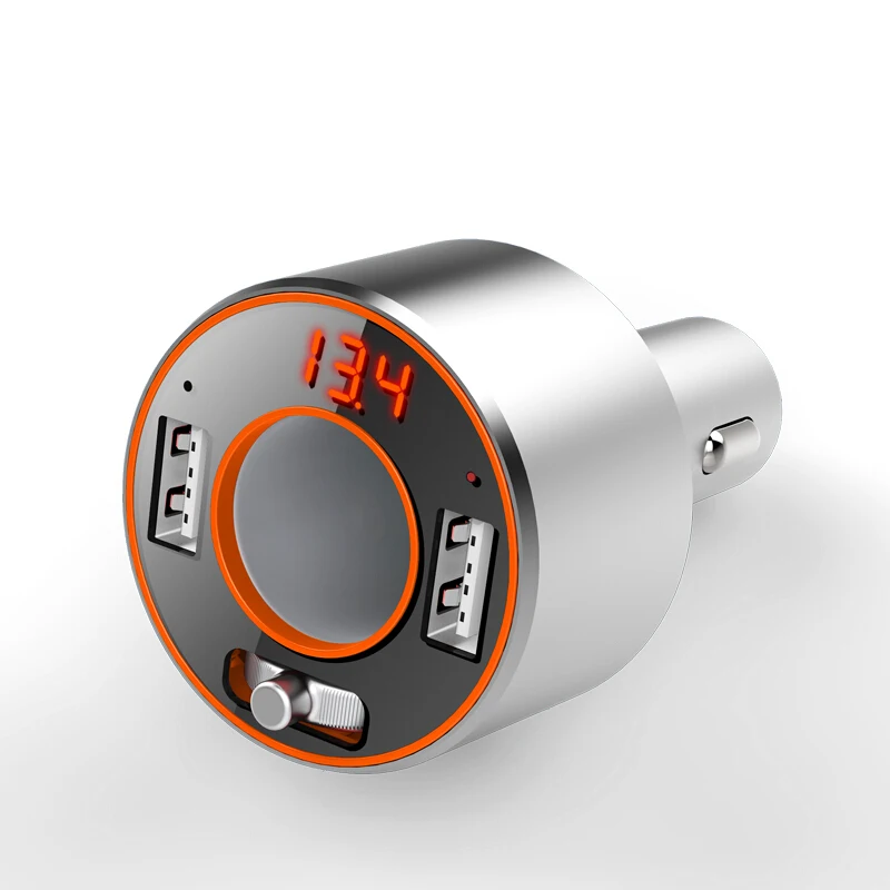 Автомобильный MP3 Bluetooth U дисковый плеер Newsmy C66 2 USB порта FM радио телефонная связь