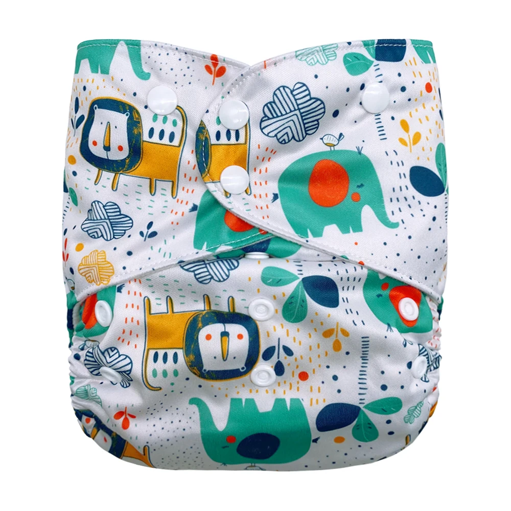 Подгузник тканевый детский регулируемый 8-25 кг с двойной ластовицей | Мать и