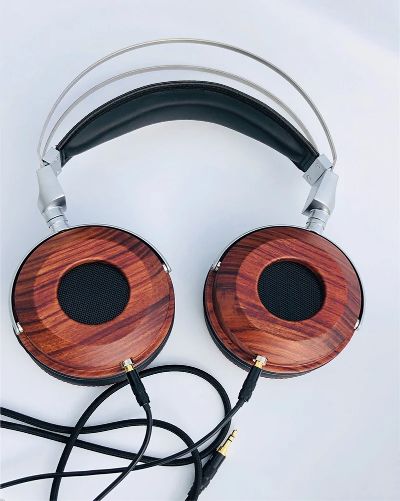 DIY HiFi корпус для наушников Корпус чехол 40 мм 50 мм открытая задняя крышка для наушников гарнитура DIY Чехол