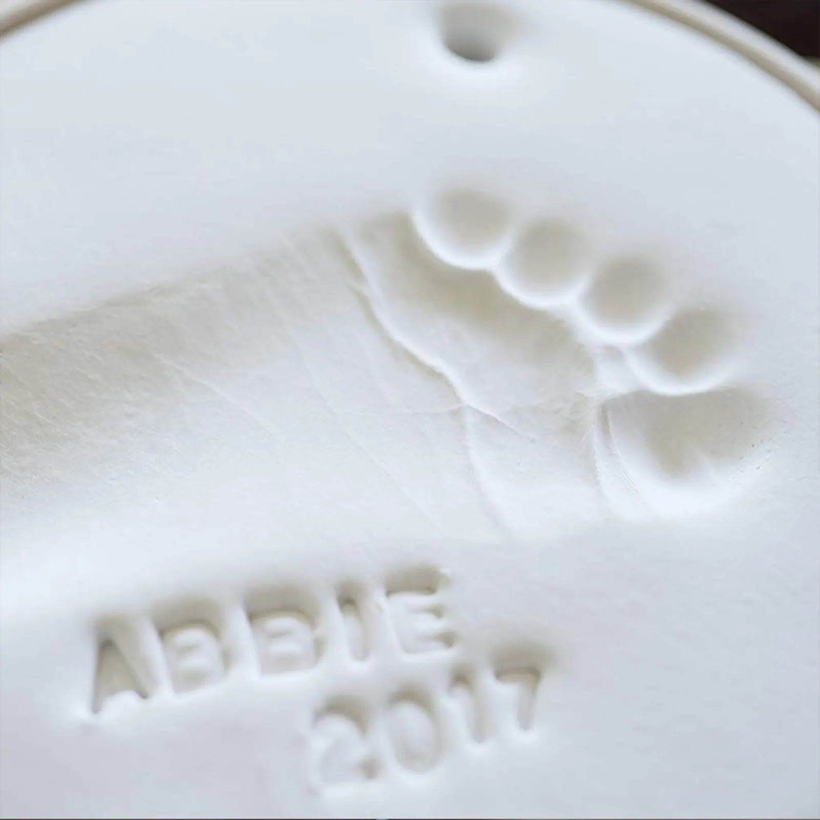 

Baby Handprint Footprint Keepsake Kit Souvenir Personalized Ornament Kit Non-toxic Toys For Children