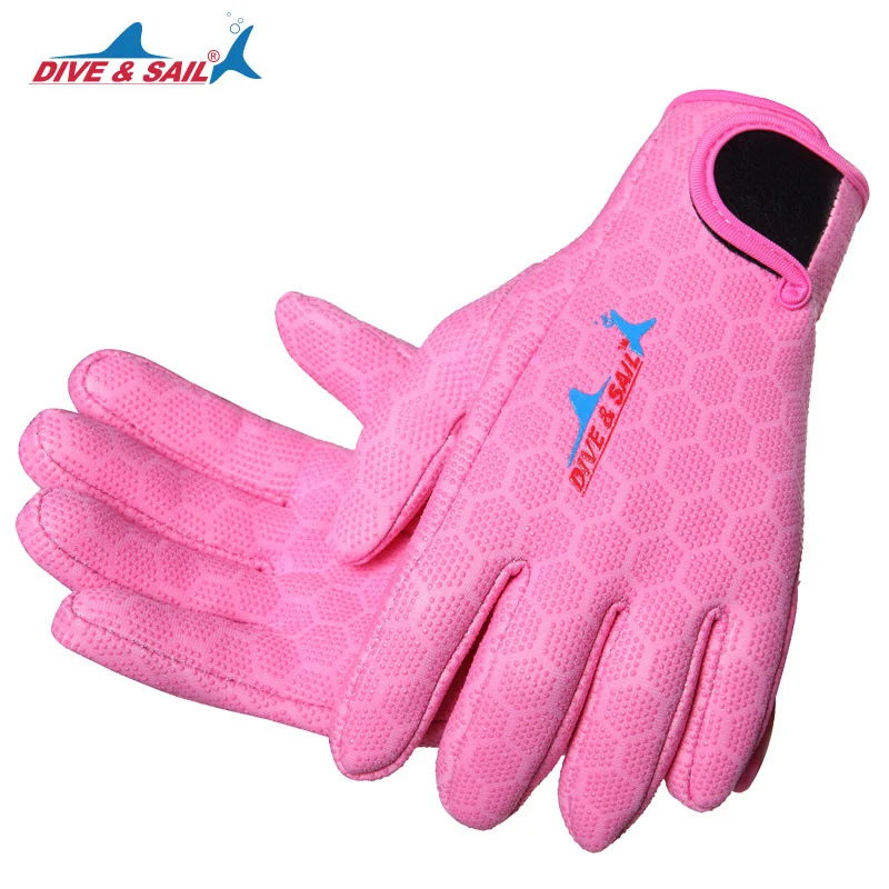Погружение и парус зимние теплые 1 5 мм неопреновые перчатки для плавания с