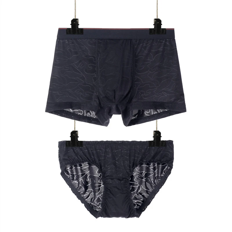 Тонкое крутое нижнее белье для пар сексуальные трусики влюбленных сексуальное