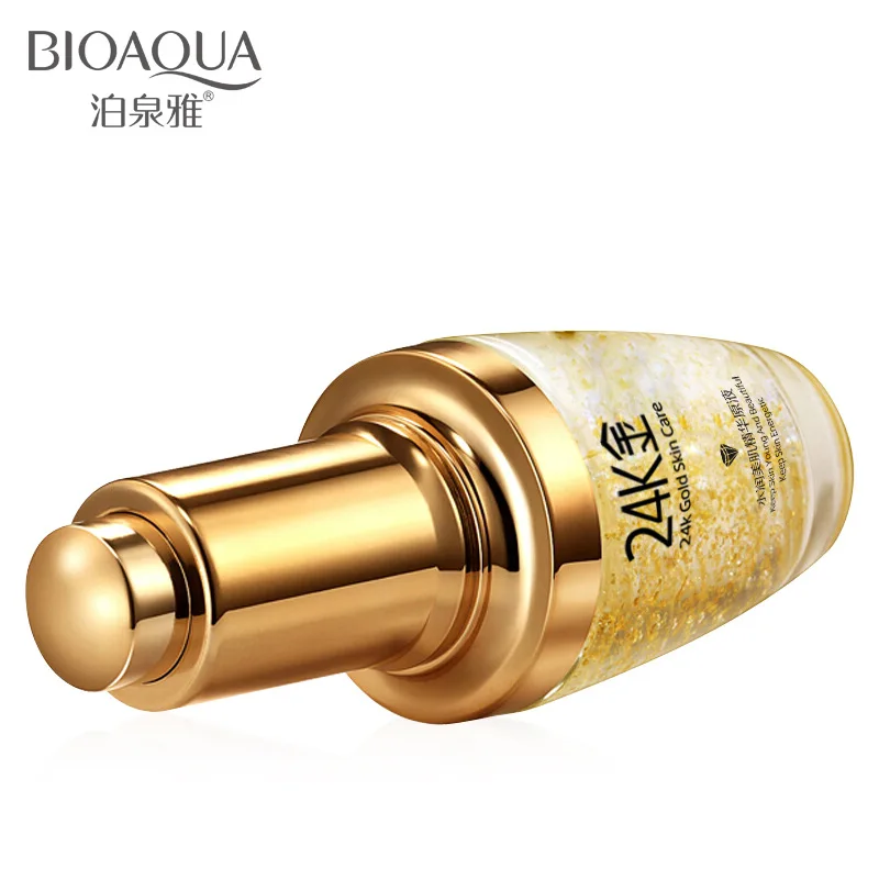 

BIOAQUA 24K Gold Face Cream Whitening Moisturizing 24 K Gold Day Creams & Moisturizers 24K Gold Essence Serum New Face Skin Care