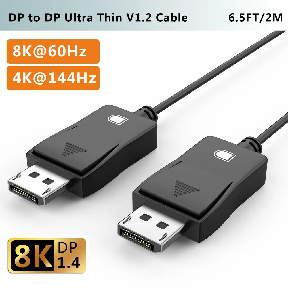 FOINNEX ультратонкий HDMI кабель 6 5 футов 4K супер гибкий тонкий самые тонкие кабели для