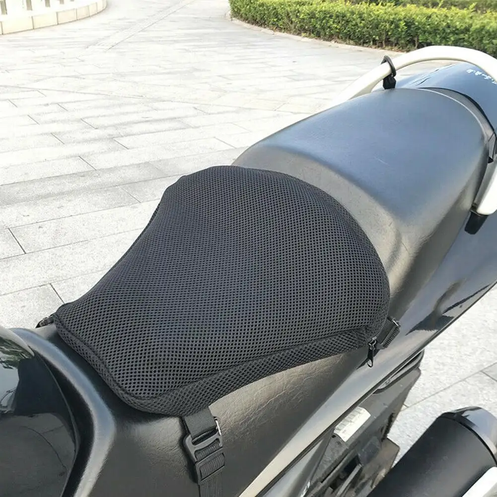 

Motorcycle Cushion Replace Dual Sport Air Pad Seat Waterproof Cover Anti-Slip Cushion Scooter Motorbike 3DMesh Breathable F