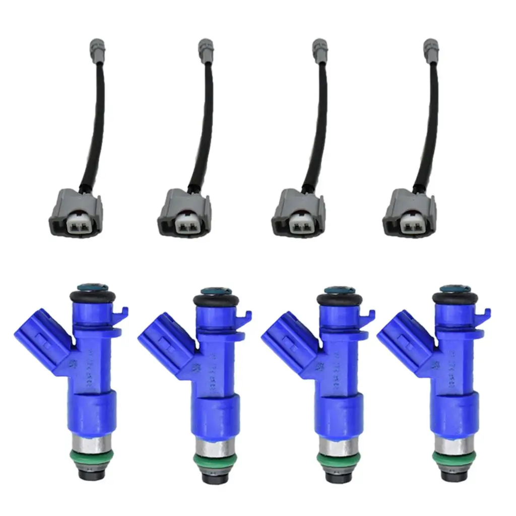 

4x Fuel Injectors Accessories Replacement Parts for Civic 16450RWCA01