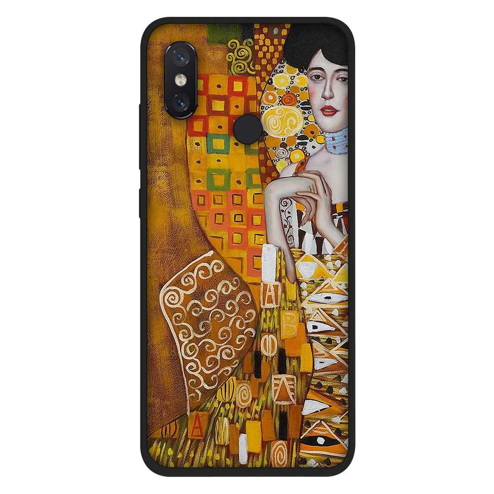 Kiss by Gustav Klimt дизайнерский ТПУ силиконовый чехол для телефона Xiao mi Red 7A 8A K20 Note 8 9T A3 Pro