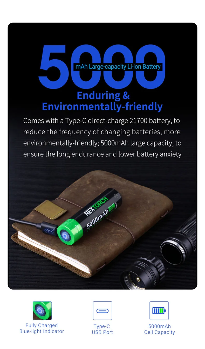 Купить NEXTORCH 500 люмен 1100-метровый длинный фотовспышка с прямой USB зарядкой белый свет T10L Pаспродажа NEXTORCH 500 люмен 1100-метровый длинный фотовспышка с прямой USB зарядкой белый свет T10L