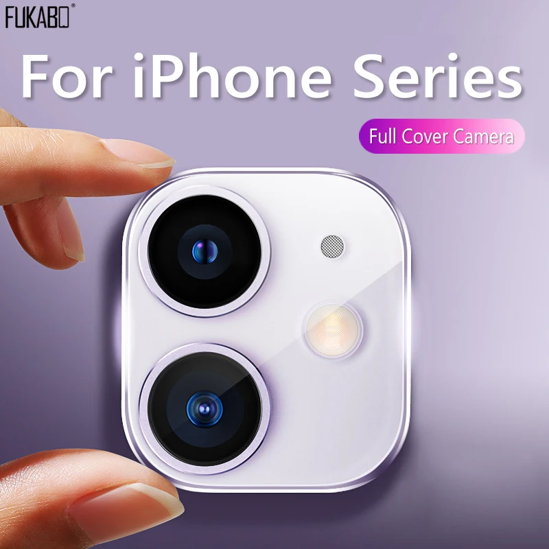 45D полное покрытие камеры Защитная пленка для iphone 7 11 Pro XR X XS Max закаленное стекло для iphone 7 8 Plus Защитная пленка для объектива