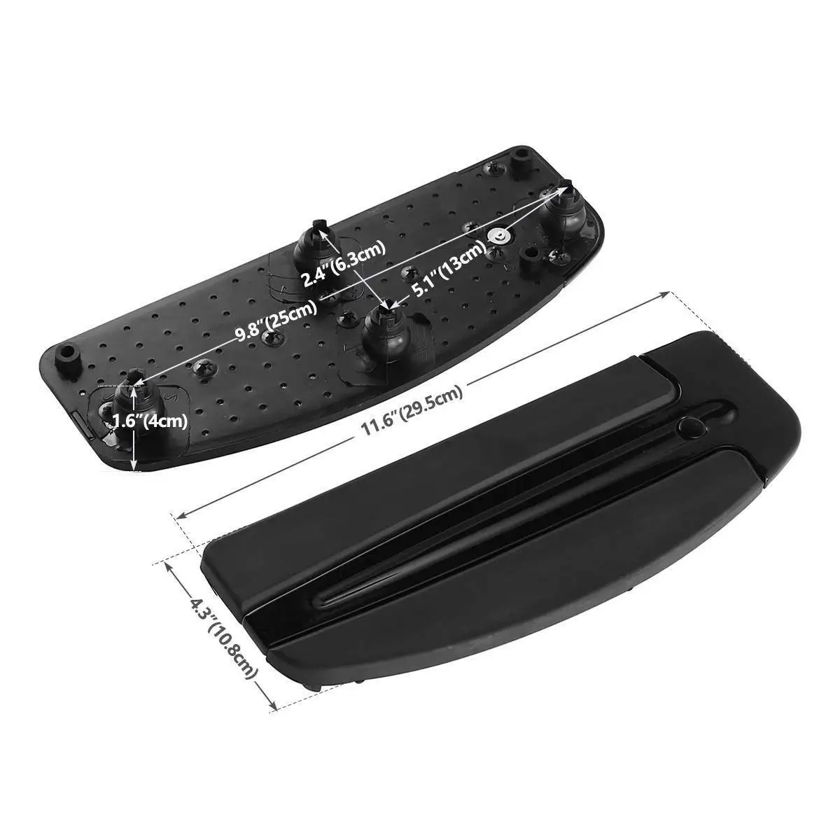 Напольная доска для мотоцикла Slipstream Harley Softail Touring Electra Glide FLHR FLSTN FLHTC|Подставки под