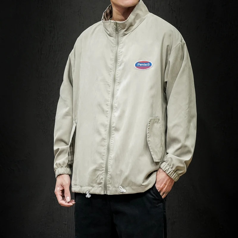 Мужская куртка Huncher 2020 модная ветровка пальто в стиле хип-хоп Японская уличная