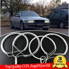 Комплект глаза ангела CCFL, кольцо с теплым белым ореолом для BMW 7 Series E38 740i 740iL 750i 750iL 730d 740d 728i 1995-2001 XENON