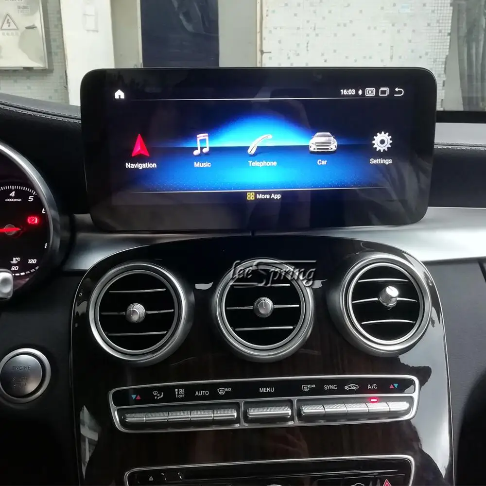 10.25 inch Android 9.0 Touch Screen Car Multimedia Player for Mercedes Benz C Class W205/GLC X253/V Class W639(NTG5.0