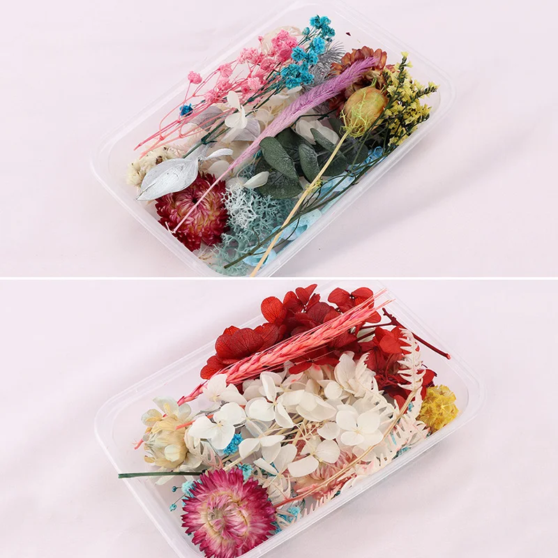 Прессованный цветок микс сушеных Цветы DIY Искусство Цветочный Декор Коллекция