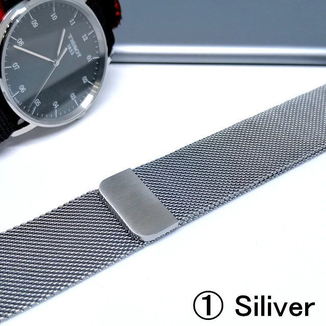 silver Миланский Браслет, Браслет Нержавеющая сталь ремешок для наручных часов Apple Watch серии 1/2/3, 42 мм, 38 мм, версия браслет ремешок для наручных часов iwatch серии 4 40 мм 44 мм - Цвет ремешка: silver