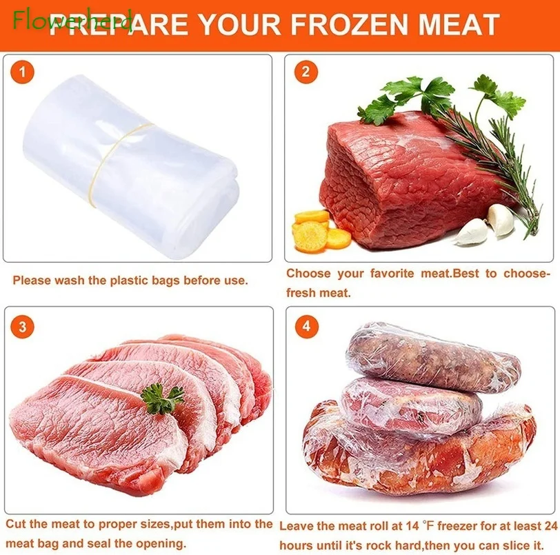 Обновленный ручной замороженный резак для мяса говядина из нержавеющей стали