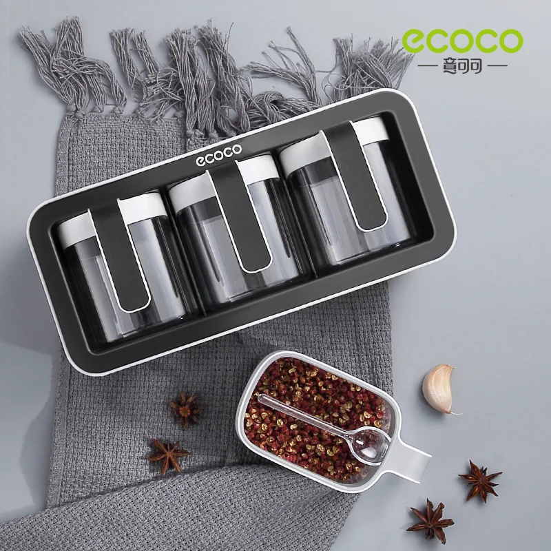 ecoco kitchen accessories organizer rack multi function spice storage condiment bottle storage rack tool kitchen gadgets free global shipping