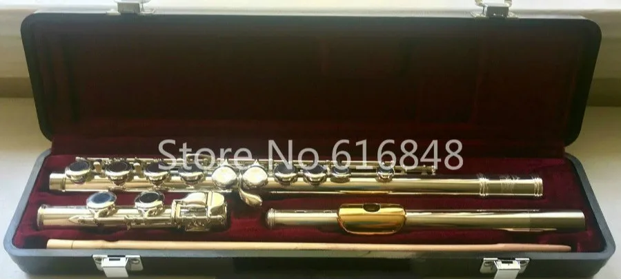 

Hot Jupiter Capital Edition Model CEF-510 Professional 16 Holes Closed Flute Cupronickel Silver Plated C Tune Flute Instrument