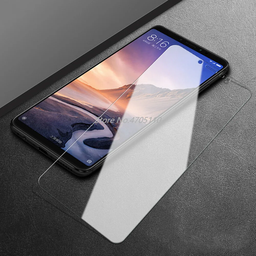 Закаленное стекло 9H 2.5D для Xiaomi Mi MAX 2 3 MIX 2S Pocophone F1 Защитная пленка экрана xiaomi NOTE