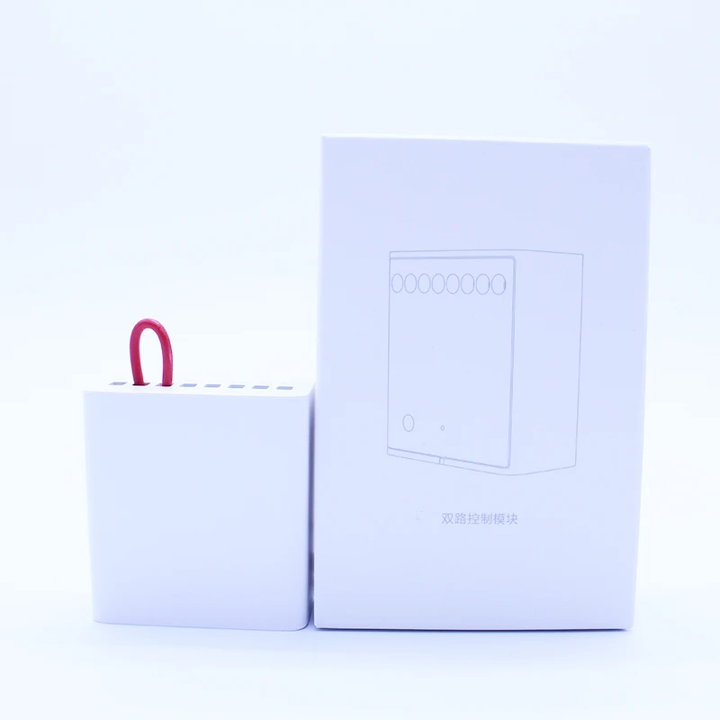 Aqara беспроводной релейный контрольный модуль 2 канала работы с приложением mihome и