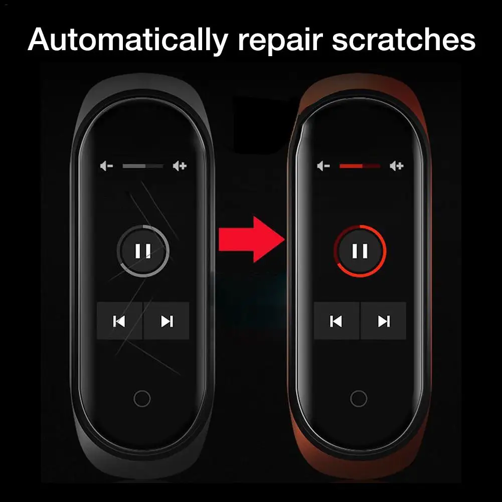 1/5 шт Защитная пленка для Xiaomi Mi группа 4 смарт браслет полный Экран протектор