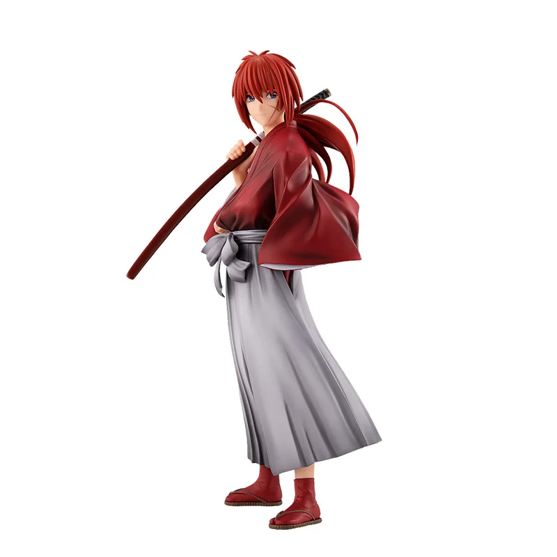 В наличии Rurouni Kenshin HIMURA KENSHIN фигурки модели коллекционные игрушки Аниме украшения