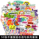 50 шт., декоративные наклейки на холодильник, телефон, ноутбук, чемодан