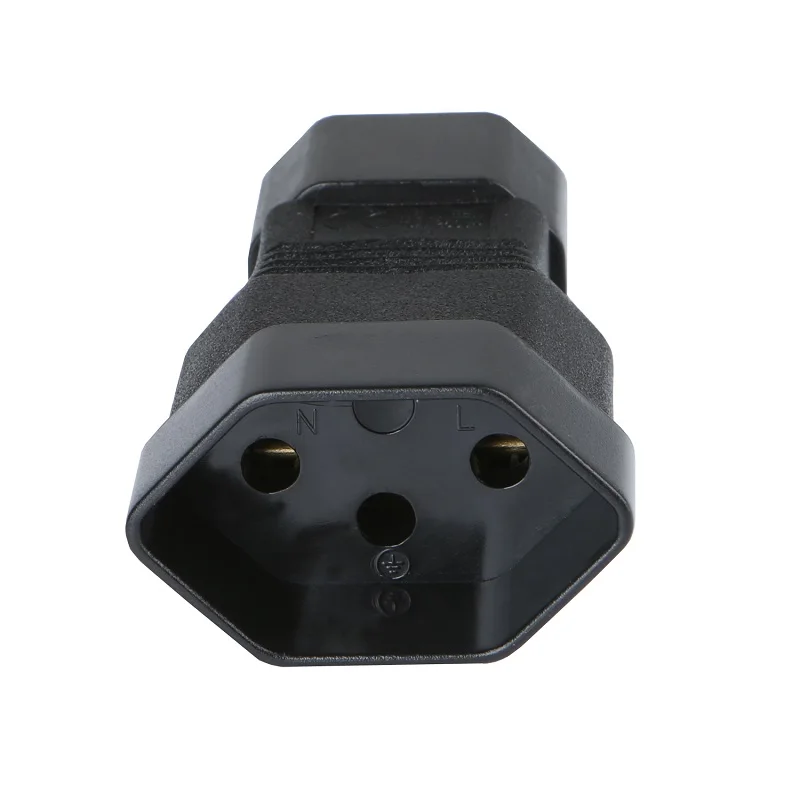 Адаптер питания C14 в швейцарскую розетку адаптер переменного тока EC320 Бразилию