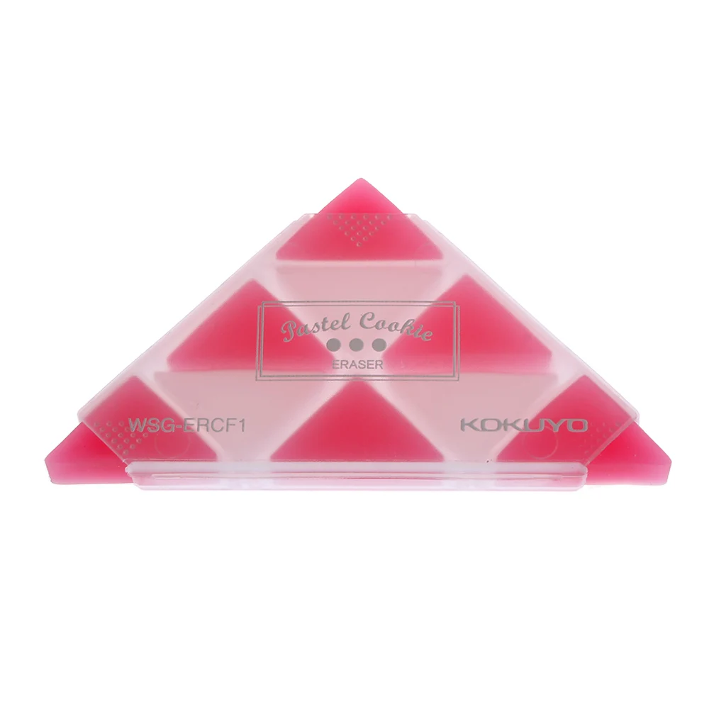 1 шт. креативные красочные треугольные резиновые ластики Прочный гибкий ластик