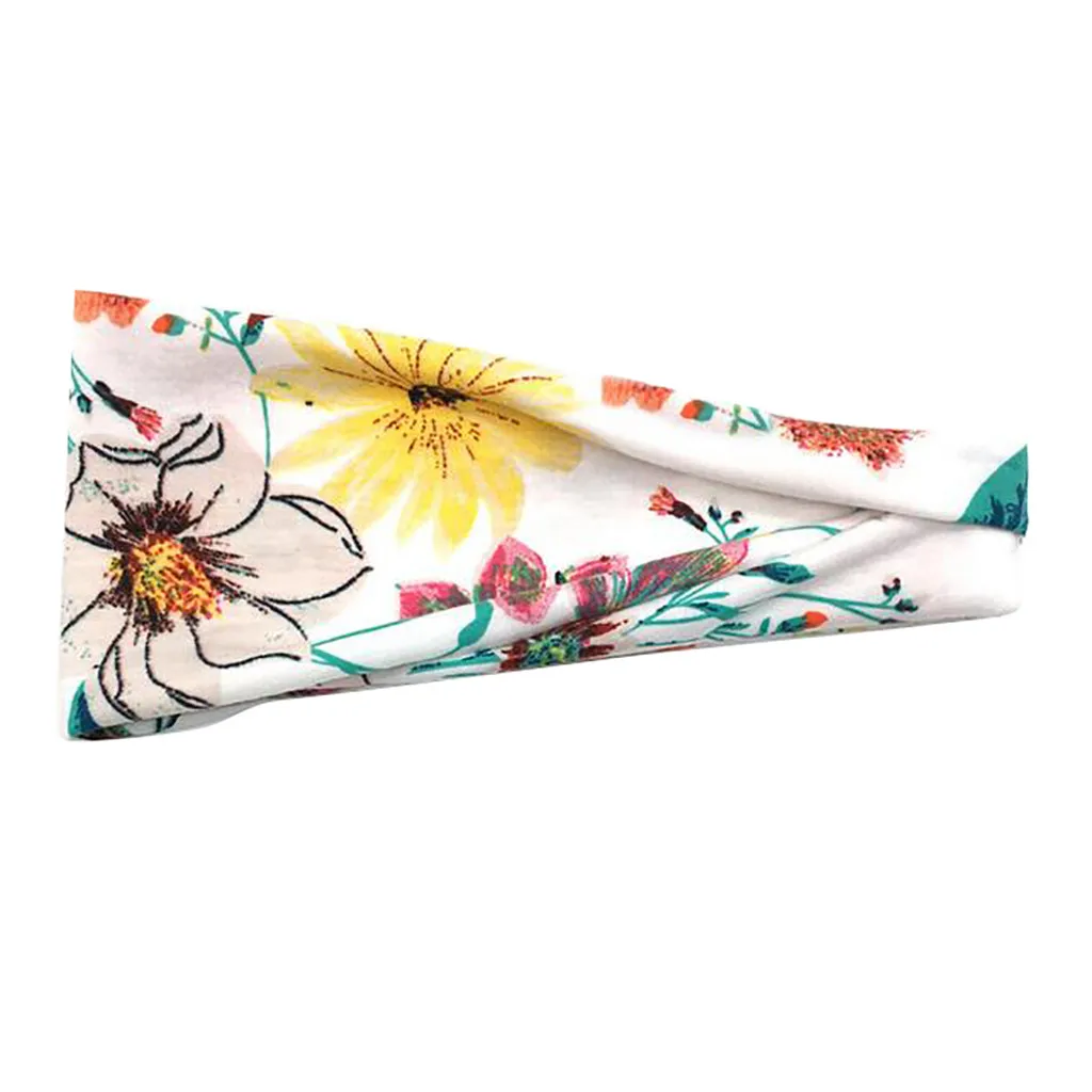 Самая низкая цена онлайн! Унисекс широкая спортивная повязка для йоги головная