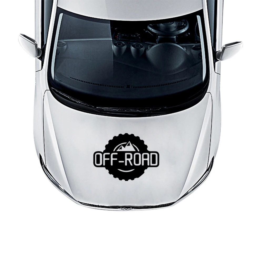 Creative OFF-ROAO Stickers For Cars For Truck Window Bumper Auto Suv Door Laptop Kayak Vinyl Decal